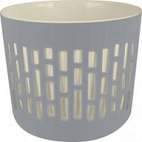 PLAST TEAM PT402310025 БЕРГЕН 2,9л D175мм со вставкой 2,5л серый шторм Горшок цветочный PLAST TEAM PT402310025 БЕРГЕН 2,9л D175мм со вставкой 2,5л сер