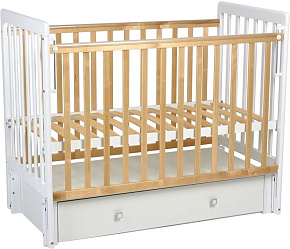 ФЕЯ Кровать детская Фея 328-01 белый-натуральный (1 кор) Кровать детская ФЕЯ Кровать детская Фея 328-01 белый-натуральный (1 кор)