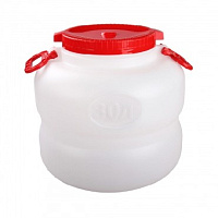 АЛЬТЕРНАТИВА М6226 бочка Байкал с навесными ручками 30л Канистра АЛЬТЕРНАТИВА М6226 бочка "Байкал" с навесными ручками 30л