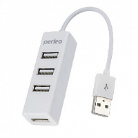 PERFEO (PF_A4526) USB-HUB 4 PORT PF-HYD-6010H, белый