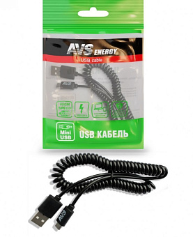 AVS MN-32 mini USB (2м, витой) Кабель