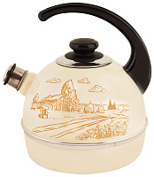 РУБИН T04/40/04/40 Золотой домик эмал 4,0л конс/руч слон кость Чайник