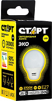 СТАРТ (466) LEDGLSE27 25W 30 WS 10/101 черный Светодиодная лампа