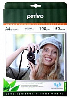 PERFEO (PF-MTA4-190/50) A4 190 г/м2 матовая 50л (M06) Фотобумага