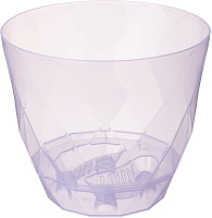 HOMVER Laurel для орхидей D175мм, 2,3л с поддоном (сиреневый транспарент) 221615141/01 Горшок цветочный HOMVER Laurel для орхидей D175мм, 2,3л с поддо
