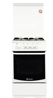 DE LUXE 506040.01гэ(кр) Плита газовая