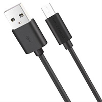 MORE CHOICE (4627151190747) K13m USB 2.1A для micro USB 1м Black Кабель