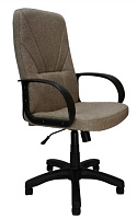 ЯрКресло Кресло Кр37 ТГ ПЛАСТ К31 (ткань Крафт светло-серая) Кресло компьютерное