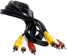 SMARTBUY (KA233) 3XRCA (M) - 3XRCA (M) 3M в пакете (5) Кабель