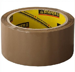 STAYER 1207-50 коричневый, 60мх48мм, 45мк Скотч