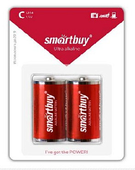 SMARTBUY (SBBA-D02B) LR20-2BL Элементы питания