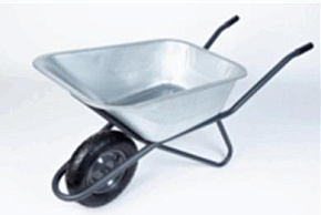 PROFI ПM1-110л. 1-колесн строительная, корыто квадратное Тачка