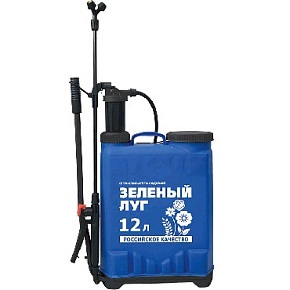 DELTA Опрыскиватель гидравлический ранцевый "ЗЕЛЕНЫЙ ЛУГ"12 л цвета в ас-те (1) Опрыскиватель