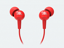 JBL C100SI RED (JBLC100SIURED) [ПИ] Наушники вкладыши проводные