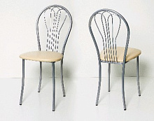 БИТЕЛ РОМАШКА Стул Серебро/Бежевый С-101 (2 кор.) Стул