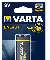 VARTA (04122229411) BL1 6LR61 ENERGY ALKALINE (4122) (6122301401) Элементы питания VARTA (04122229411) BL1 6LR61 ENERGY ALKALINE (4122) (6122301401)