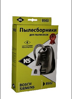 KS BS-02 синтетика комл. 4шт. Пылесборники