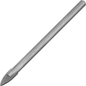 MATRIX Сверло по керамической плитке и стеклу, 6 мм, цилиндрический хвостовик//