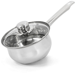 POMIDORO POMI D'ORO P615371 Laura Ковш с крышкой 18см, 2,2л. Кастрюли