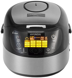 HYUNDAI HYMC-1610 серебристый/черный Мультиварка