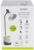 СТАРТ (19037) CT92 белый/черный Светильник настольный