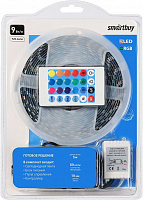 SMARTBUY (SBL-IP65-9-RGB-KIT) Комплект LED ленты SMD 5050/60-IP65- 9W/RGB 5 м led-лента