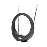 СИГНАЛ SAI-631 усы 1м кабель 3м Антенна телевизионная комнатная