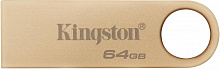 KINGSTON Флеш Диск 64GB DataTraveler SE9 DTSE9G3/64GB USB3.0 золотистый