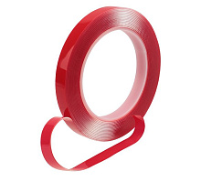 REXANT (09-6512) скотч двухсторонний ,прозрачный 12мм*5м (5) Скотч