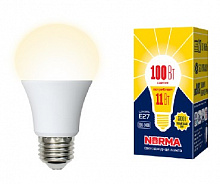 VOLPE (UL-00003787) LED-A60-11W/WW/E27/FR/NR Форма A матовая Серия Norma 3000K Лампа светодиодная