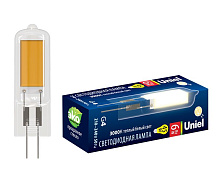 UNIEL (UL-00005065) LED-JC-220/6W/3000K/G4/CL GLZ08TR ЛАМПЫ СВЕТОДИОДНЫЕ (G4, G9, G13/T8, G5/T5)