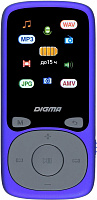 DIGMA Плеер Hi-Fi Flash B4 8Gb синий/1.8 /FM/microSDHC