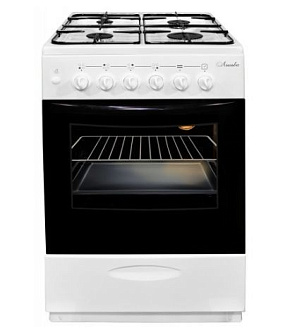 ЛЫСЬВА ГП 40р0 МС-2у белая Плита газовая