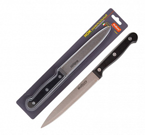MALLONY Нож с пластиковой рукояткой CLASSICO MAL-06CL универсальный, 12,5 см (005518) Нож