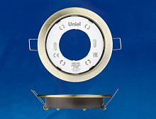 UNIEL (UL-00005056) GX53/H2 ANTIQUE BRASS 10 PROM