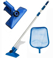 INTEX Комплект для очистки бассейна, с выдвижной рукояткой, 28002 109-256 Аксессуары INTEX Комплект для очистки бассейна, с выдвижной рукояткой, 28002