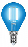 UNIEL (UL-00002989) LED-G45-5W/BLUE/E14 GLA02BL