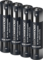 DEFENDER (56501) HR03-2BL 600 mAh ААА, Ni-MH, блистер, 2 шт Аккумулятор