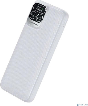 PERFEO (PF_E1473) Atomic Age -10000 mAh, белый Повербанк PERFEO (PF_E1473) Atomic Age -10000 mAh, белый