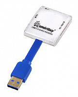 SMARTBUY (SBR-700-W) USB3.0 белый Устройство чтения карт памяти