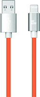 AKSBERRY (6900344960012) X165 USB-A - Lightning 2.4 A 18W PD 1 м, оранжевый