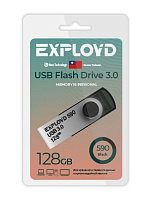 EXPLOYD EX-128GB-590-Black USB флэш-накопитель