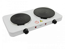 ATLANTA ATH-1740 белый ATH-1740 (white) Электроплитка двухконфорочная