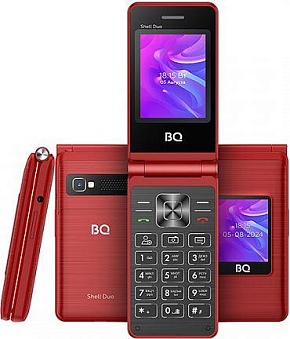 BQ 2412 Shell Duo Red Телефон мобильный