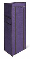 SHEFFILTON с чехлом SHT-SS15-P черный/сине-фиолетовый Стеллаж