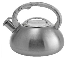 Чайник WEBBER BE-0598 мрам/сатин 3л свист ИНДУКЦИЯ