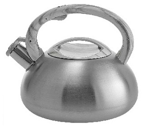 Чайник WEBBER BE-0598 мрам/сатин 3л свист ИНДУКЦИЯ