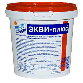 МАРКОПУЛ КЕМИКЛС Экви-плюс, повышение PH воды0,5 кг (12) ХИМ08 Химия для бассейна
