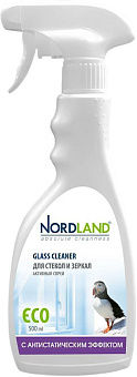 NORDLAND Активный спрей для чистки зеркальных и стеклянных поверхностей, 500 мл. (181565) Активный спрей для чистки зеркальных и стеклянных поверхност