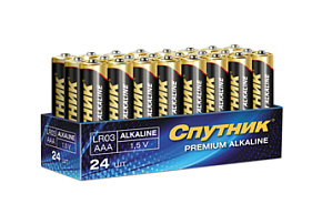 СПУТНИК LR03/4S PREMIUM ALKALINE Элементы питания